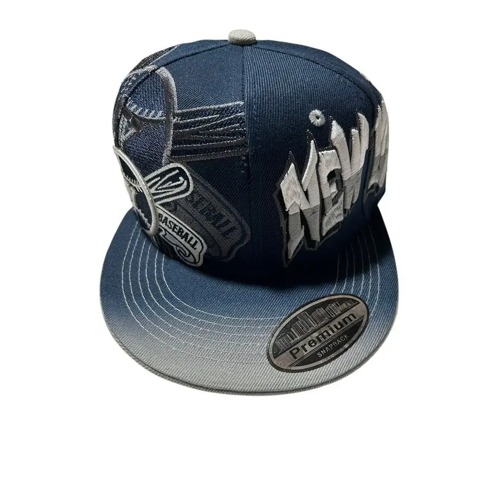 New York Baseball Graffiti New Adjustable Embroidery Snapback Hat Cap Script